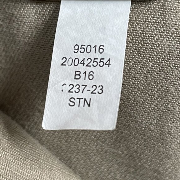 Duluth Trading Co Carpenter Pants Mens 40x34 Twill Relaxed Fit Khaki - Picture 8 of 8